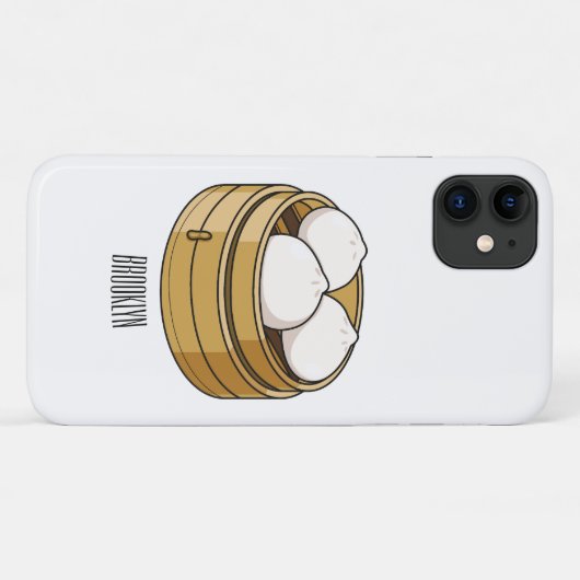 Afbeelding dim sum cartoon Case-Mate iPhone case (Achterkant (horizontaal))