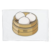 Afbeelding dim sum cartoon kussensloop (Voorkant)