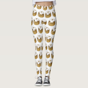 Afbeelding dim sum cartoon leggings