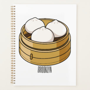 Afbeelding dim sum cartoon planner