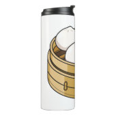 Afbeelding dim sum cartoon thermosbeker (Gedraaid links)