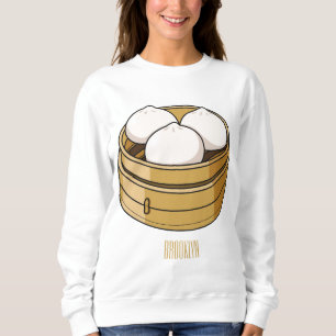 Afbeelding dim sum cartoon trui