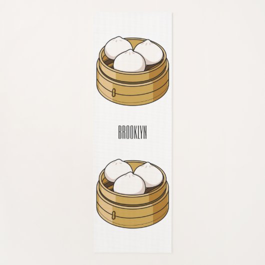 Afbeelding dim sum cartoon yogamat