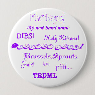 Afbeelding dit! knoop ronde button 4,0 cm