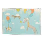 Afbeelding: Dogs Bedroom Decor voor kinderen Kussensloop (Achterkant)