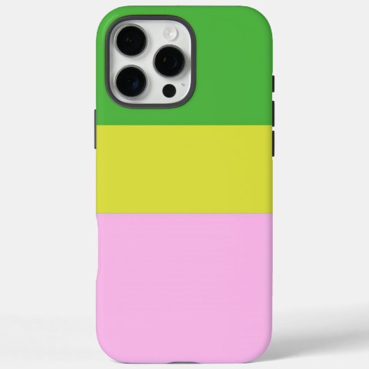 afbeelding drie kleuren kunst Case-Mate iPhone case (Achterkant)