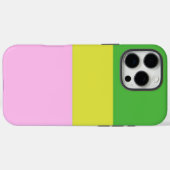 afbeelding drie kleuren kunst Case-Mate iPhone case (Achterkant (horizontaal))