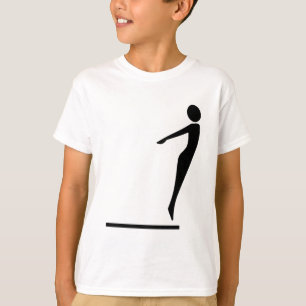 Afbeelding duiken - zwart t-shirt