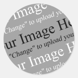 Afbeelding en tekst  Sticker