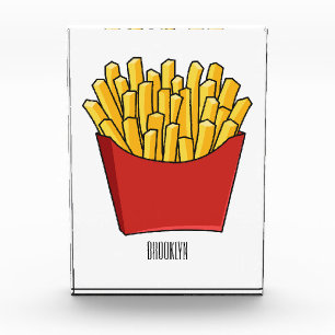 Afbeelding Franse friet cartoon Fotoblokken