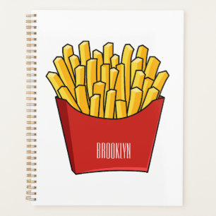 Afbeelding Franse friet cartoon Planner