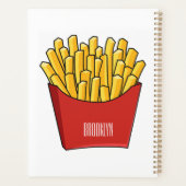 Afbeelding Franse friet cartoon Planner (Achterkant)