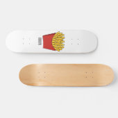 Afbeelding Franse friet cartoon Skateboard (Horizontaal)
