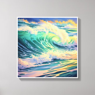 Afbeelding gedrukt op canvas voor mooie kleuren, 2 afdruk