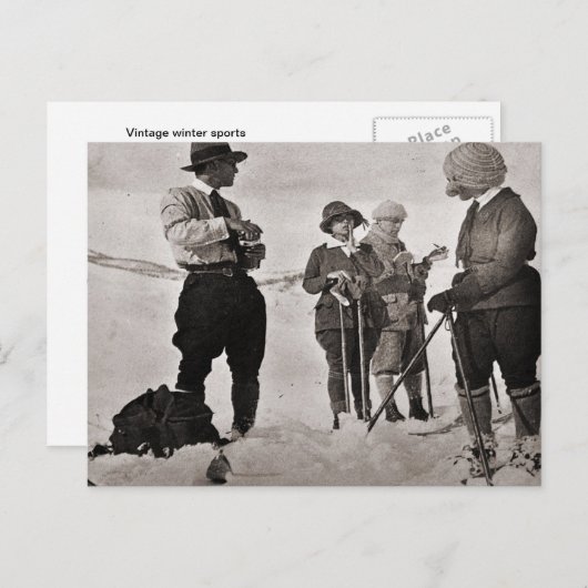 afbeelding, geperst voor zuigers briefkaart (Voorkant / Achterkant)