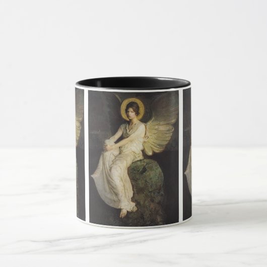 Afbeelding gevlekt op een steen door Abbott Thayer Mok (Midden)