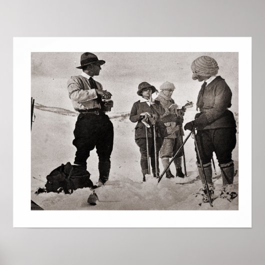  afbeelding, Great ski draag Poster (Voorkant)