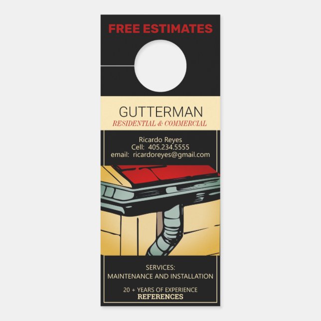 Afbeelding Gutter Service II Gratis Schatting Refe (Voorkant)