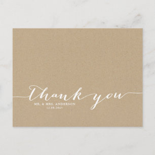 Afbeelding handgeschreven script voor katoen - Dan Briefkaart