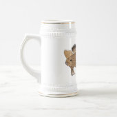 Afbeelding handvis cartoon bierpul (Links)