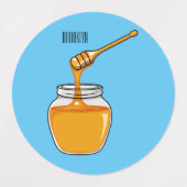 Afbeelding honingcartoon labels (Design 2)