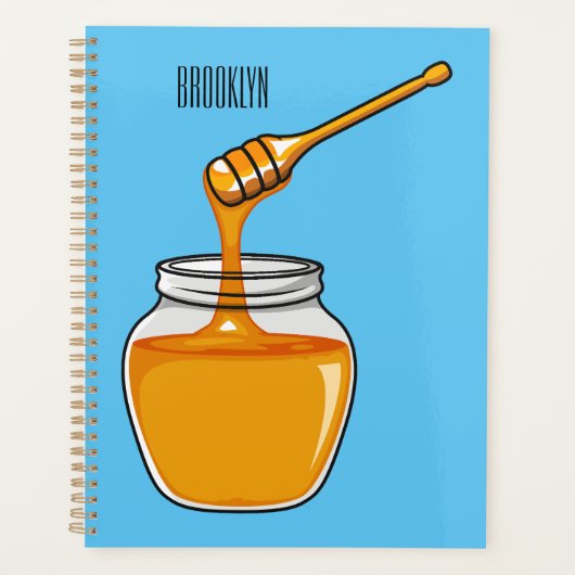 Afbeelding honingcartoon planner (Voorkant)