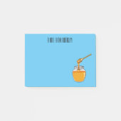 Afbeelding honingcartoon post-it® notes (Voorkant)