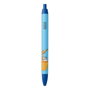 Afbeelding honingcartoon zwarte inkt pen