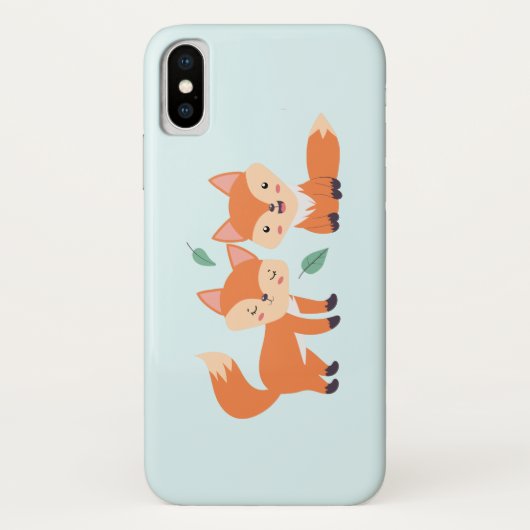 Afbeelding illustratie van Oranje kossen Case-Mate iPhone Case (Achterkant)