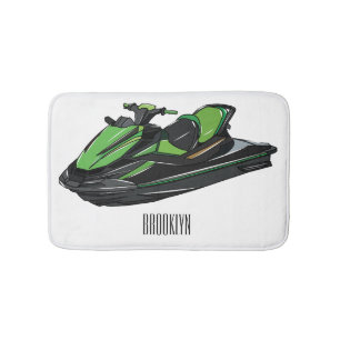 Afbeelding Jet ski cartoon Badmat