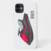 Afbeelding Jet ski cartoon Case-Mate iPhone Case (Achterkant)