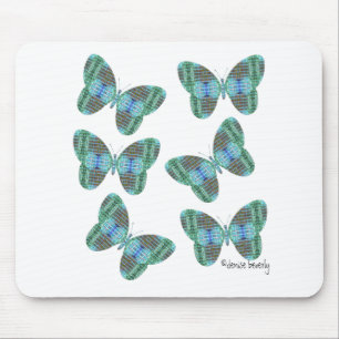 Afbeelding juwelen vlinder muismat