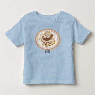 Afbeelding kaneelrol cartoon kinder shirts
