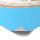 Afbeelding kaneelrol cartoon poster (Hoek)