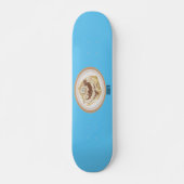 Afbeelding kaneelrol cartoon skateboard (Voorkant)
