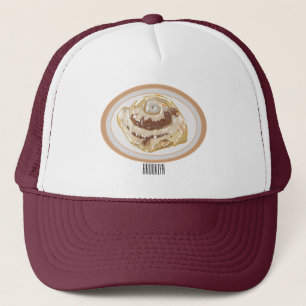 Afbeelding kaneelrol cartoon trucker pet
