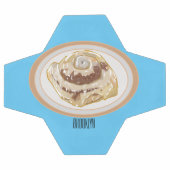 Afbeelding kaneelrol cartoon voetbal (Enkel)