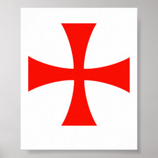 Afbeelding Knachten Templar Poster