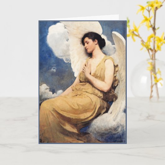 Afbeelding, kunstwerk van Albert H. Thayer Kaart (Gele Bloem)