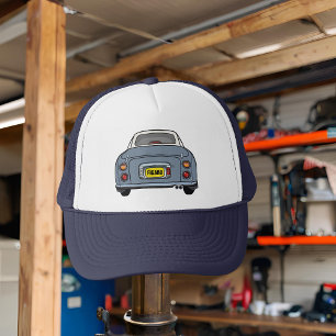 Afbeelding Lapis Gray Figaro Car Trucker Hat Trucker Pet