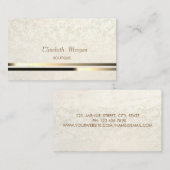  afbeelding legant, stripes kant visitekaartje (Voorkant / Achterkant)