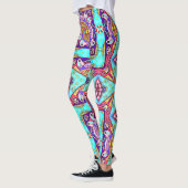 AFBEELDING LIJSTEN DESIGNER COLLAGE LEGGINGS (Links)
