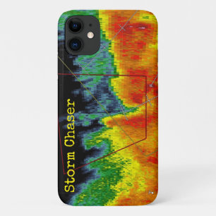 Afbeelding met storm-inktradar iPhone 11 hoesje