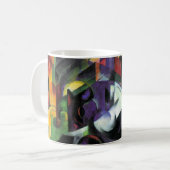 Afbeelding met vee van Franz Marc,  kunst Koffiemok (Voorkant links)