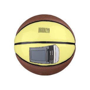 Afbeelding microgolf cartoon basketbal