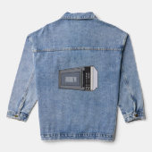 Afbeelding microgolf cartoon denim jacket (Achterkant)