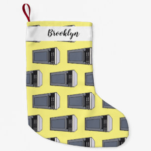 Afbeelding microgolf cartoon kleine kerstsok