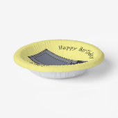 Afbeelding microgolf cartoon papieren kommen (Gebogen)