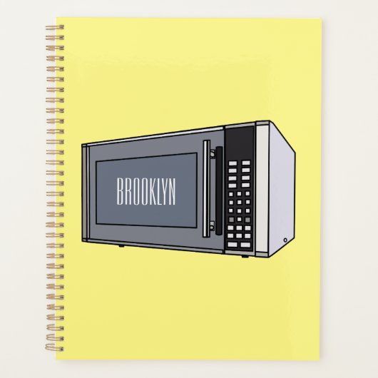Afbeelding microgolf cartoon planner (Voorkant)