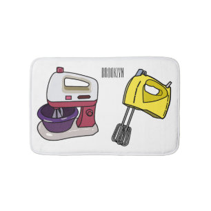 Afbeelding mixer cartoon badmat